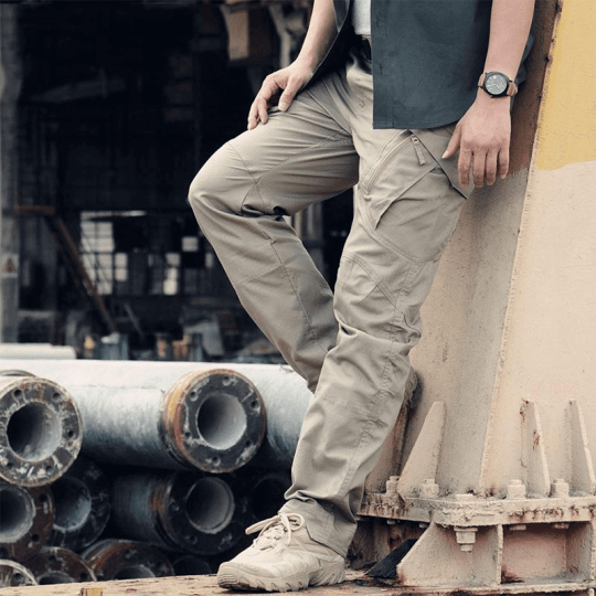 Olympia - Pantalon cargo tactique - Classique - Confortable - Pour diverses utilisations pour hommes