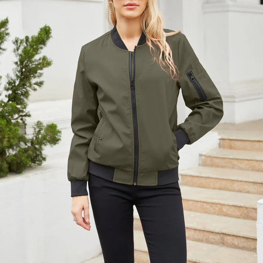 Giacca Varcity | giacca bomber casual per donne