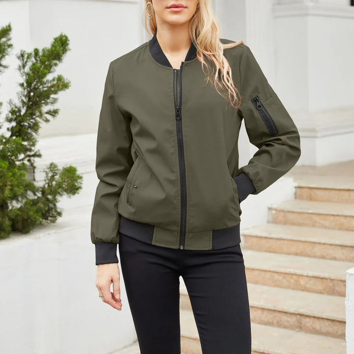 Giacca Varcity | giacca bomber casual per donne