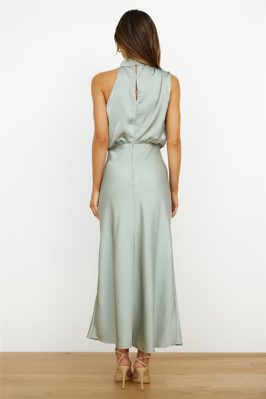 Elise - Elegantes Maxikleid aus Satin