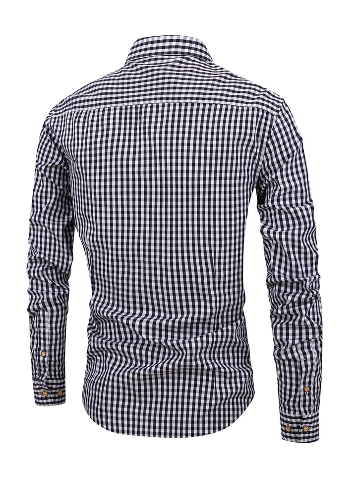 Bo - Camicia a quadri da uomo – Elegante e versatile