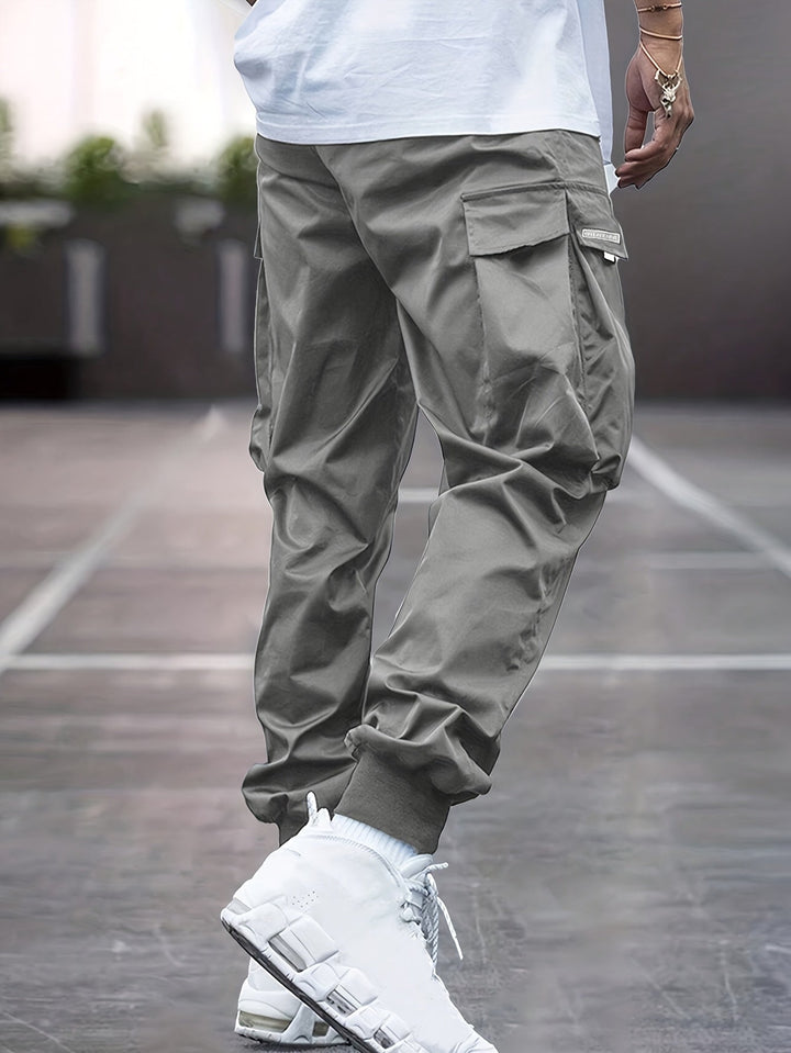 Herren Cargo Joggerhose mit Taschen – Streetwear Hose für Freizeit & Alltag