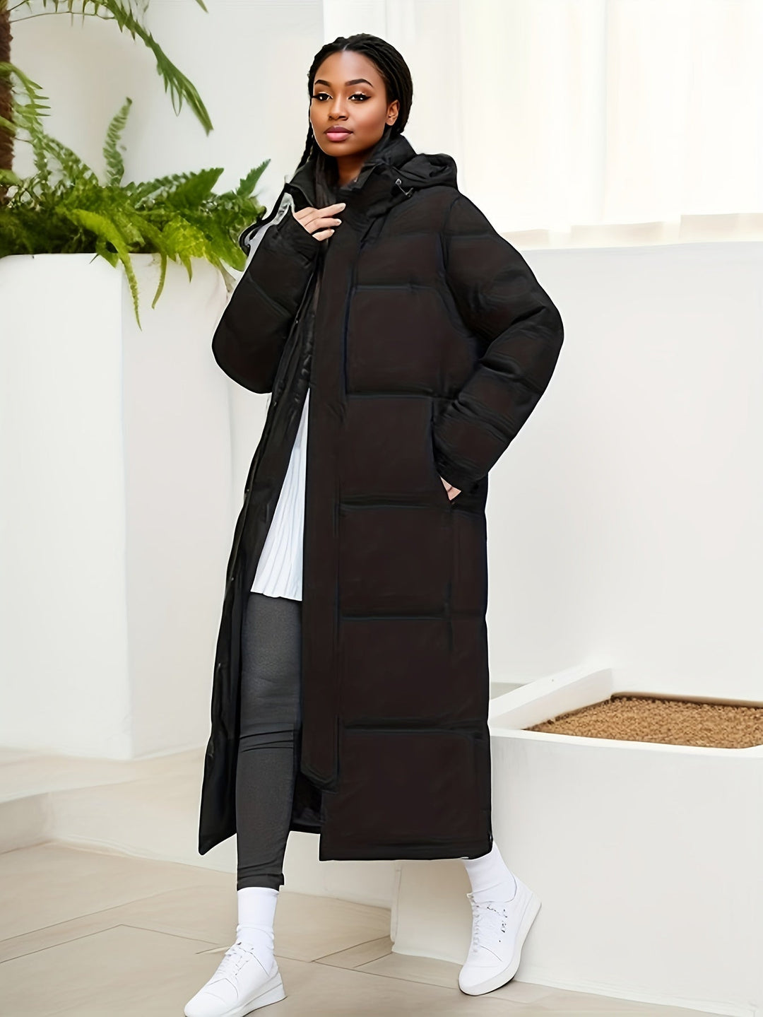 Parka long chaud