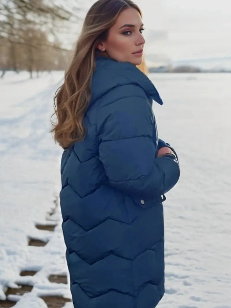 Ada - Warm winter puffer jacket for women
