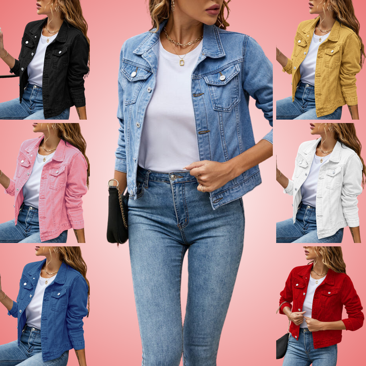 Emily - Veste en jean courte