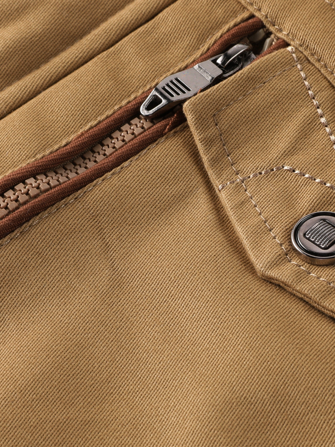 Del - Veste d'hiver chaude en laine d'agneau pour hommes