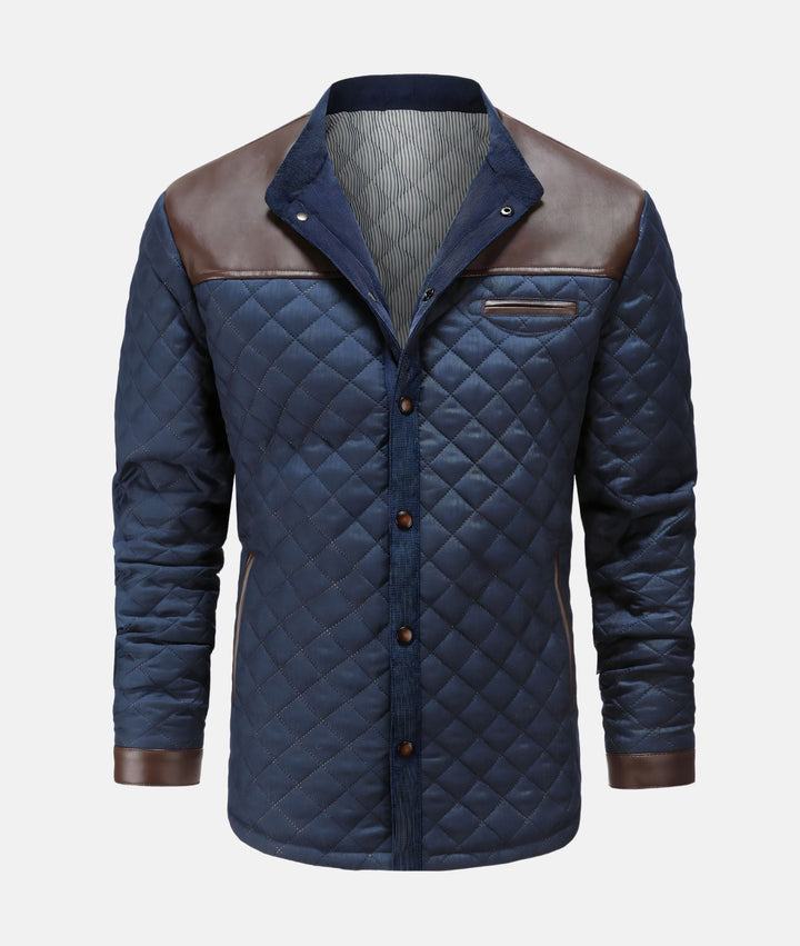 Andreas - Giacca bomber - Casual - Blu / Design versatile - Adatto per tutti i giorni per uomo