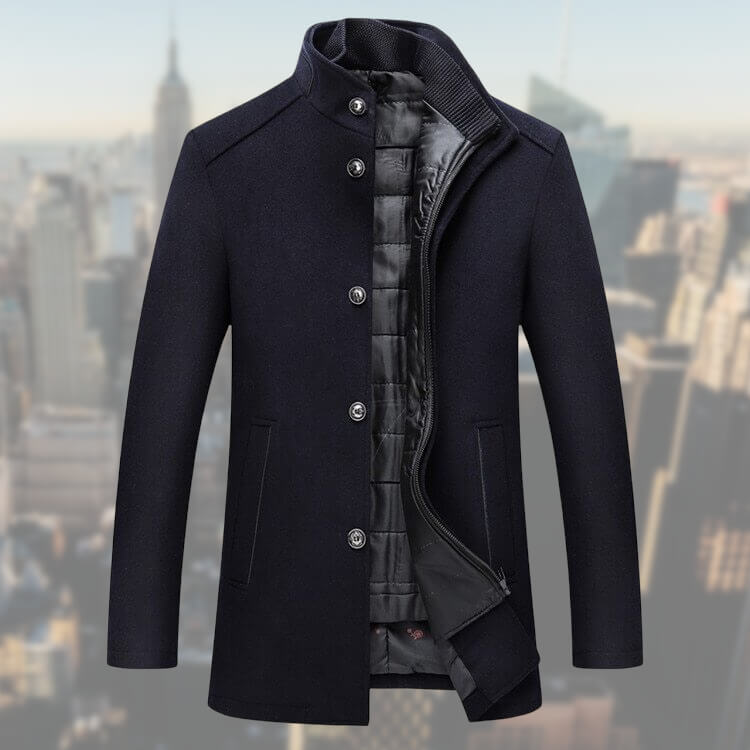 Emilio - Le manteau élégant et de haute qualité avec gilet