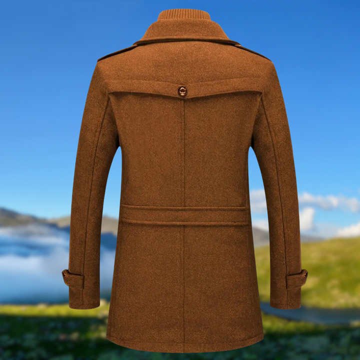 Gritty | Manteau d'hiver avec double col