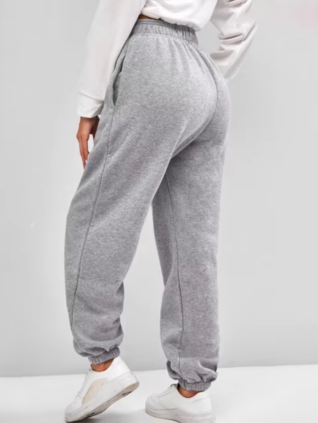Dahlia – Pantalon de jogging taille haute