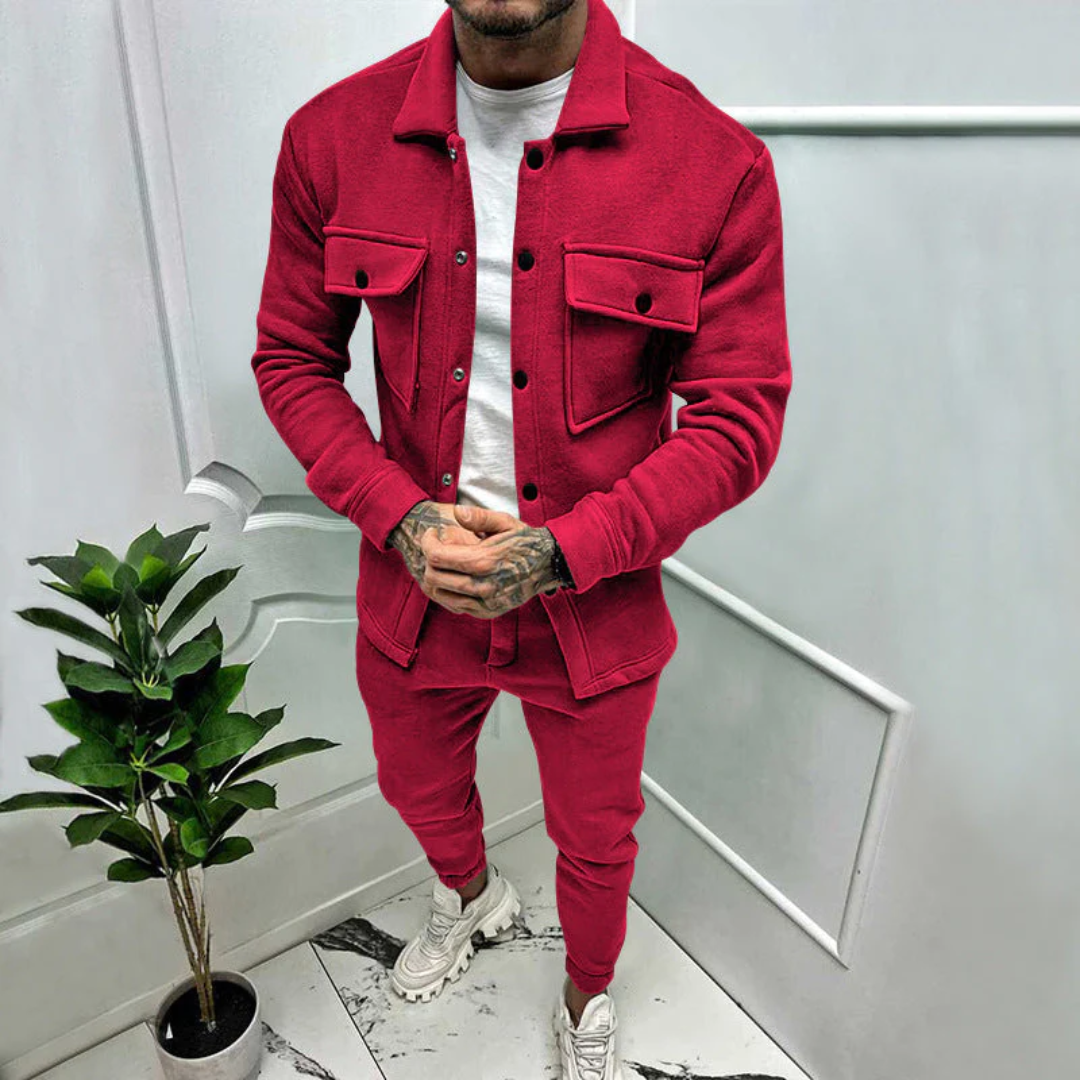 Graham | Camicia da uomo con set di pantaloni abbinato
