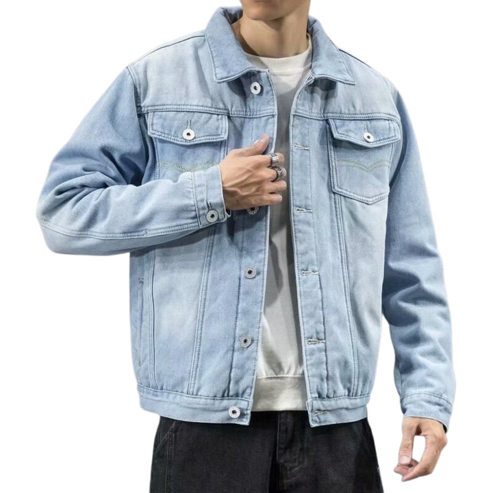 Veste en jean pour hommes – Élégante, confortable et polyvalente