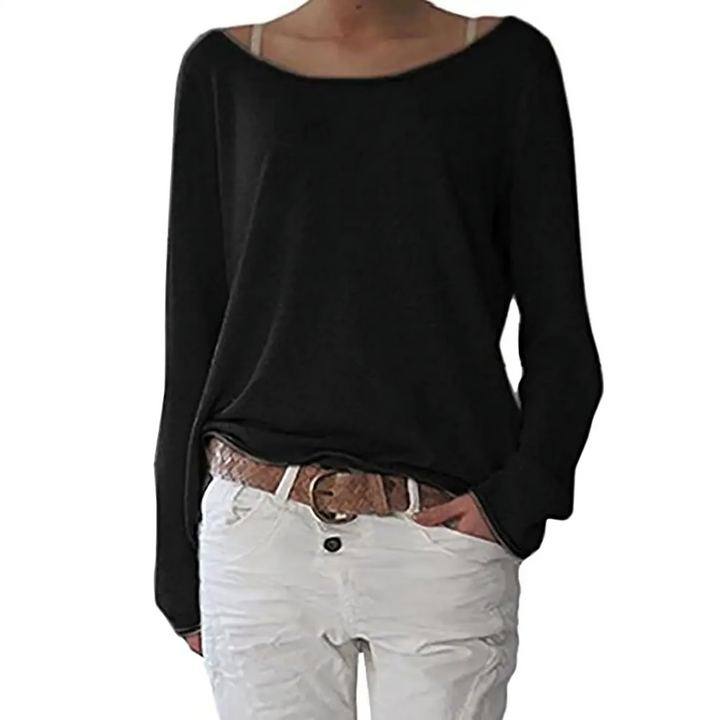 Cassey | T-shirt à manches longues simple