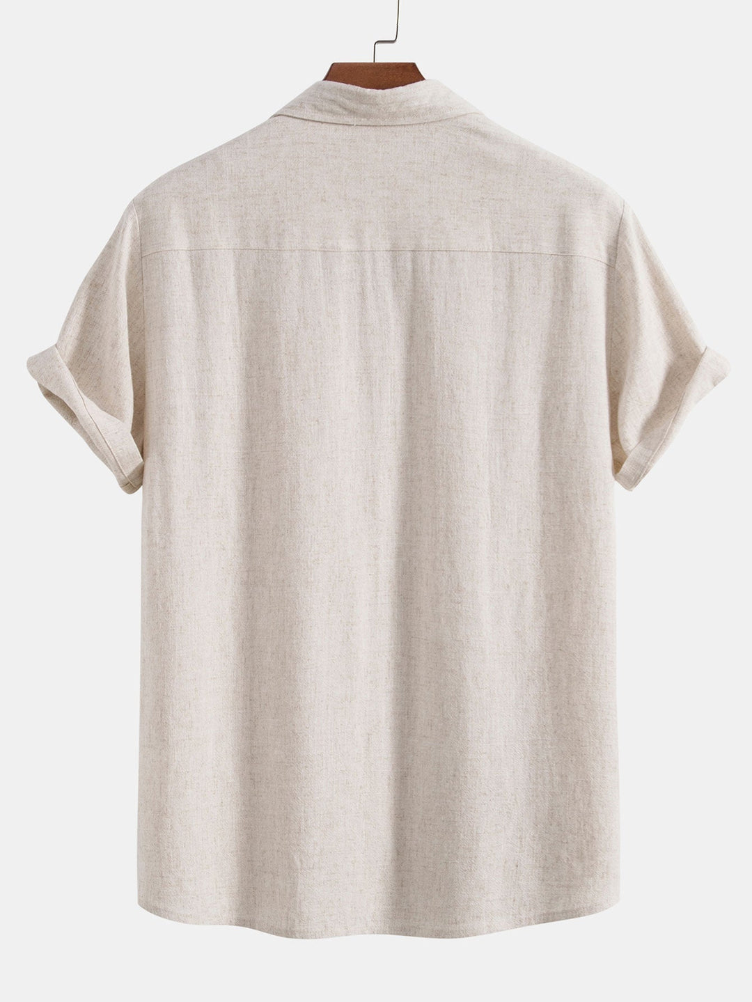 Old Money Style Sommer leinen kurzärmliges polo hemd für Herren