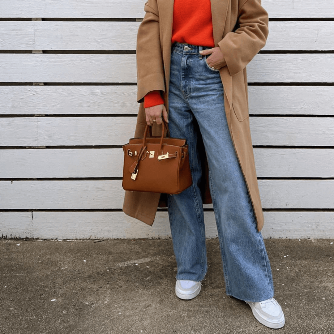 Grande borsa in pelle per donna
