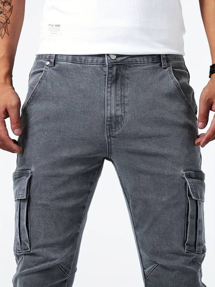 Pantalon cargo jean