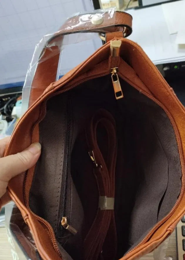 Carlota | Stilvolle Damen Vintage Ledertasche
