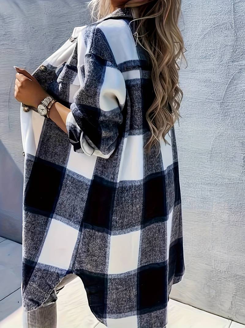 Alice - Camicia a quadri Giacche Cappotto