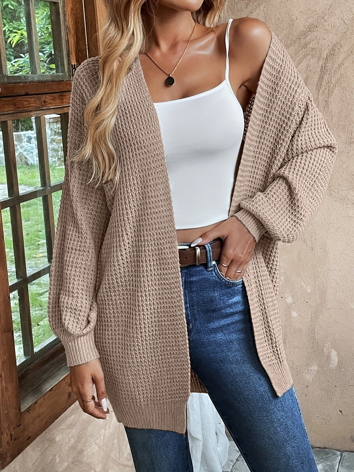 Lässiger Woll Strickcardigan für Damen | Perfekt für den Alltag