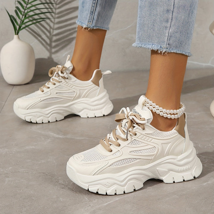 Stylische Mesh-Chunky Sneakers für Damen | Perfekt für den Alltag