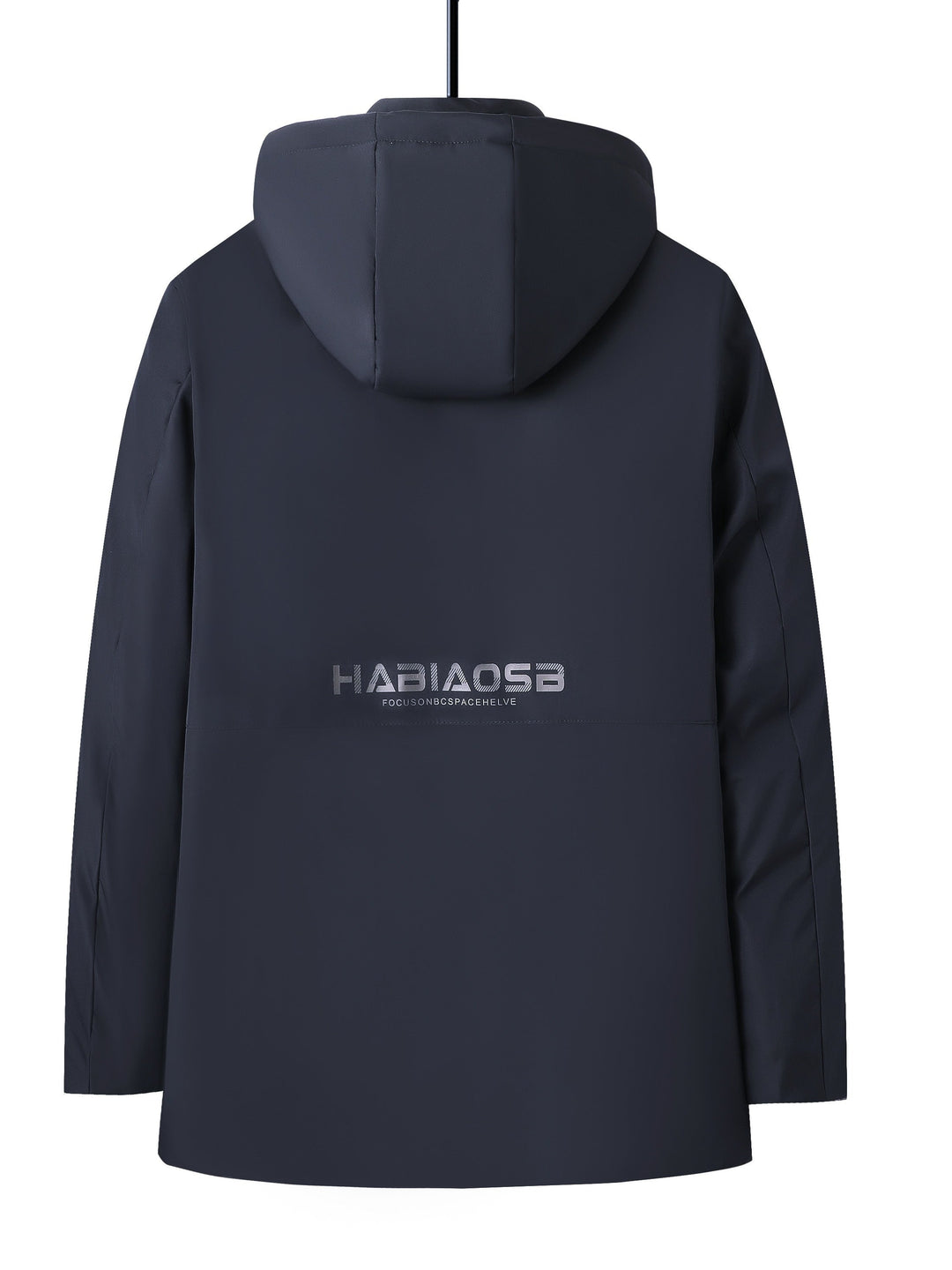 Mose - Manteau d'hiver matelassé pour hommes avec capuche - Veste chaude avec fermeture éclair et poches