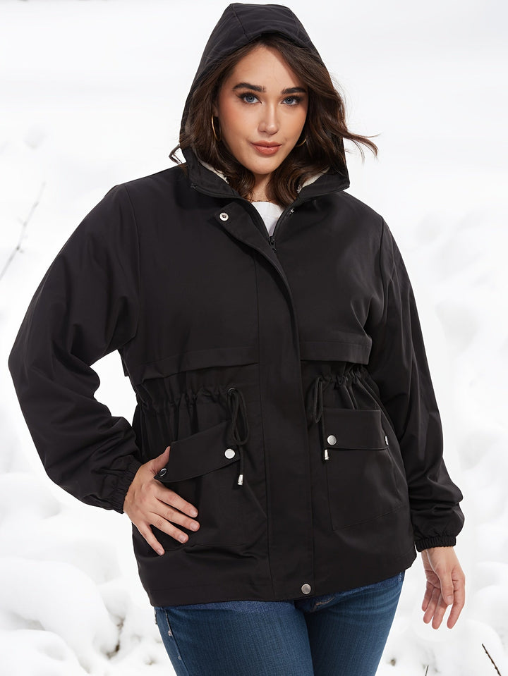 Elegante Kurze Warme Winterjacke für Frauen | Perfekt für den Winter