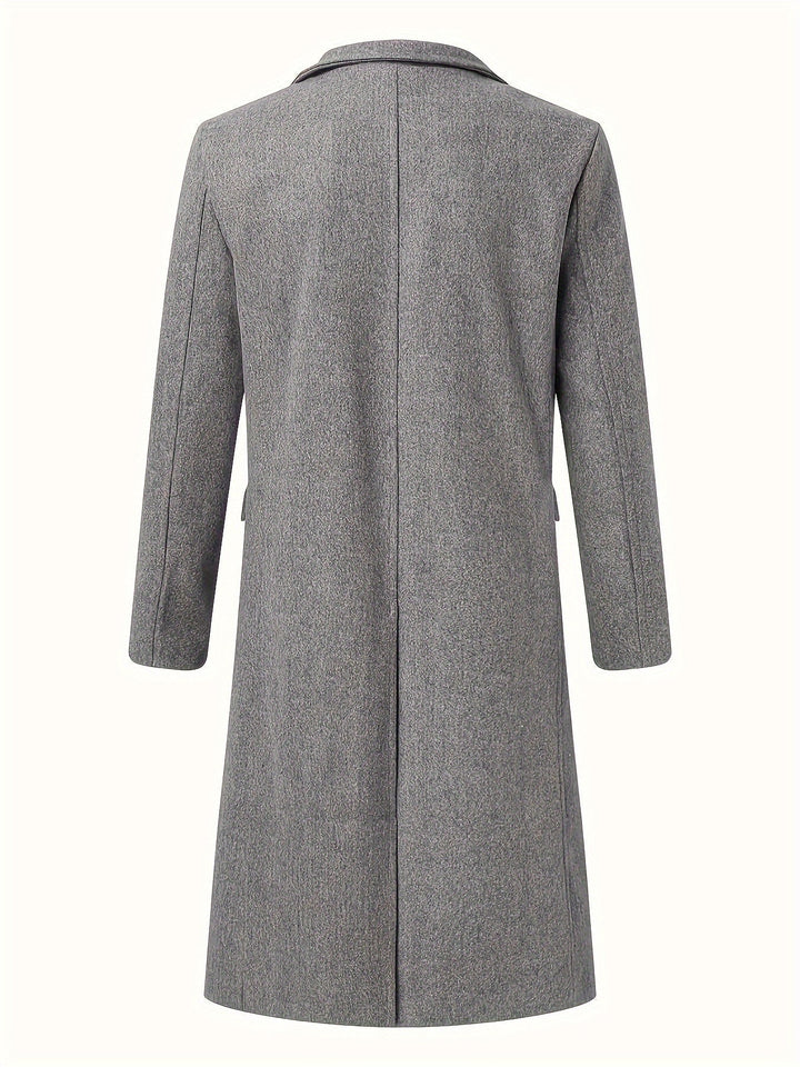Manteau d'hiver trench rétro élégant pour hommes | Parfait pour les activités de plein air