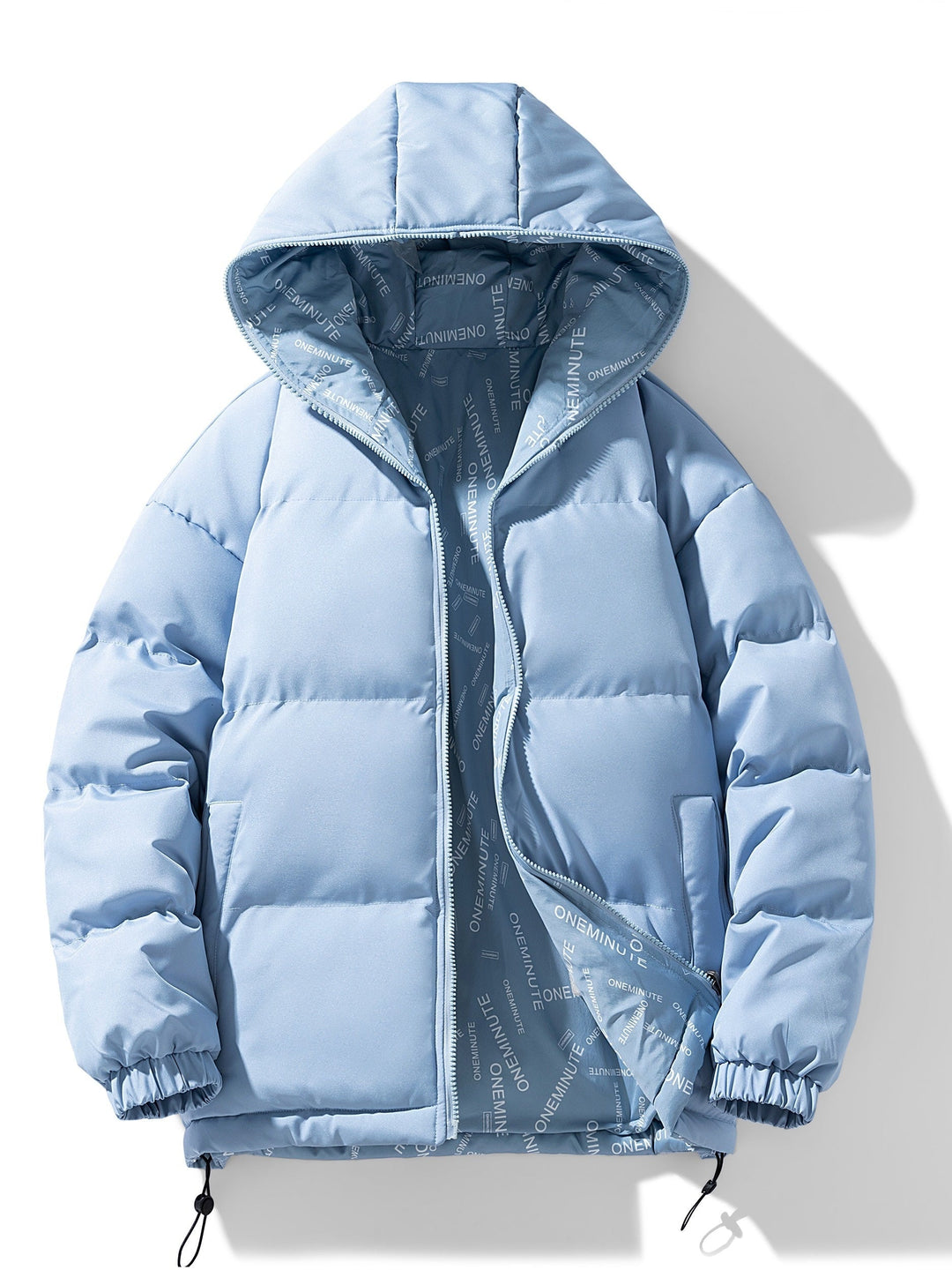 Veste d'hiver à capuche design décontracté avec plusieurs poches pour hommes | Parfaite pour les activités de plein air