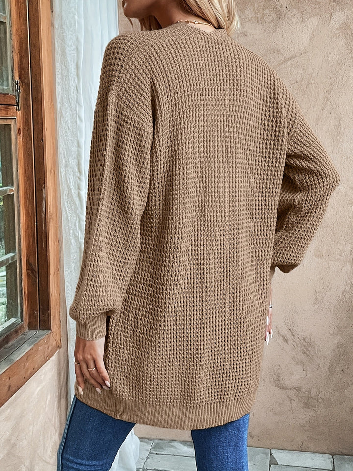 Lässiger Woll Strickcardigan für Damen | Perfekt für den Alltag