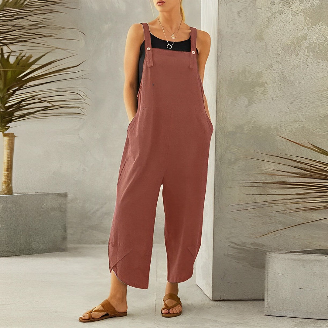 LOTTE Vintage-Stil Jumpsuit – Elegantes Design für jede Jahreszeit