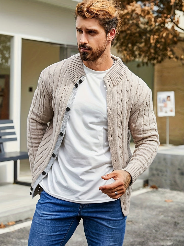 Federico - Cardigan décontracté pour homme avec boutons