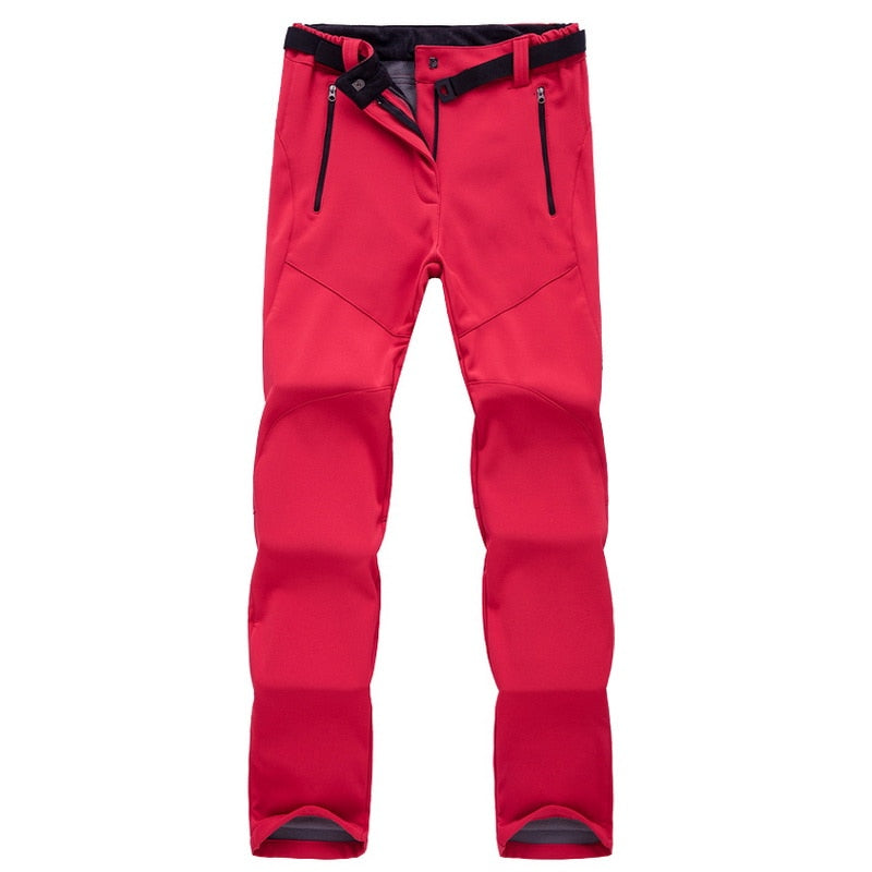 Pantaloni da trekking resistenti e impermeabili per donna