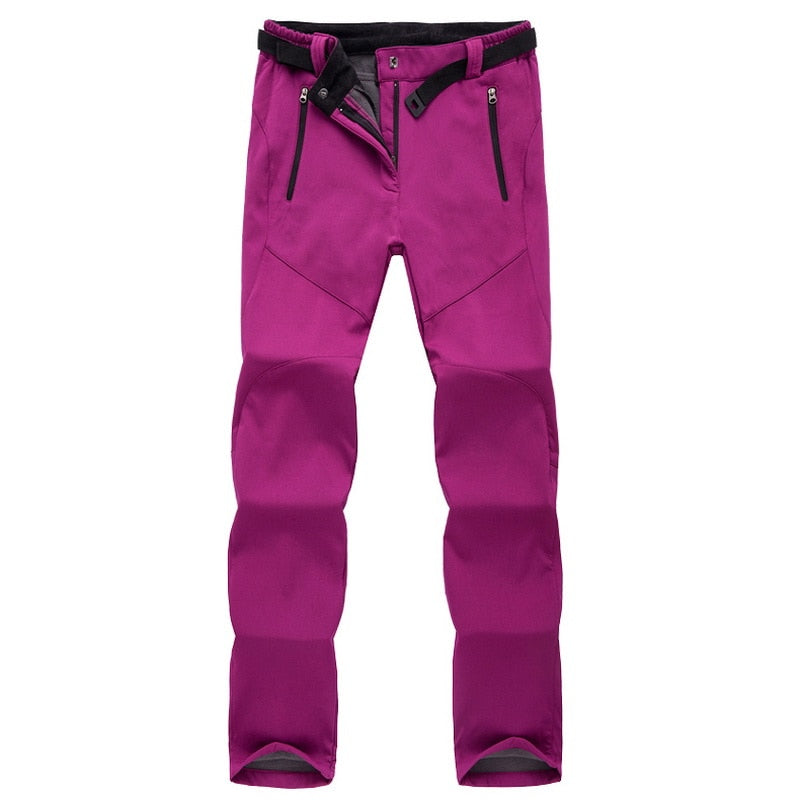 Pantaloni da trekking resistenti e impermeabili per donna