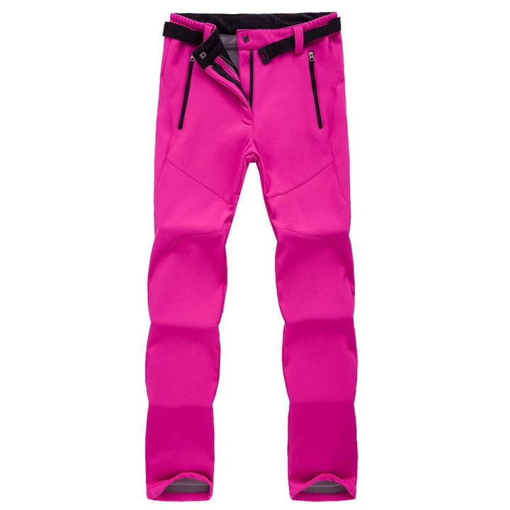 Pantaloni da trekking resistenti e impermeabili per donna