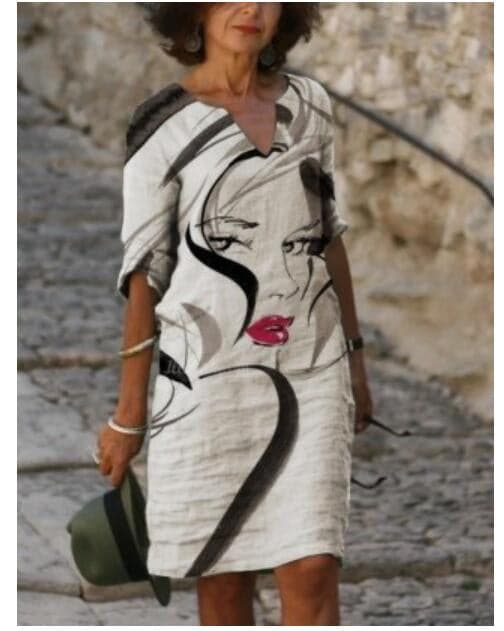 Robe Midi Élégance Florale – Raffinement Naturel et Sophistication