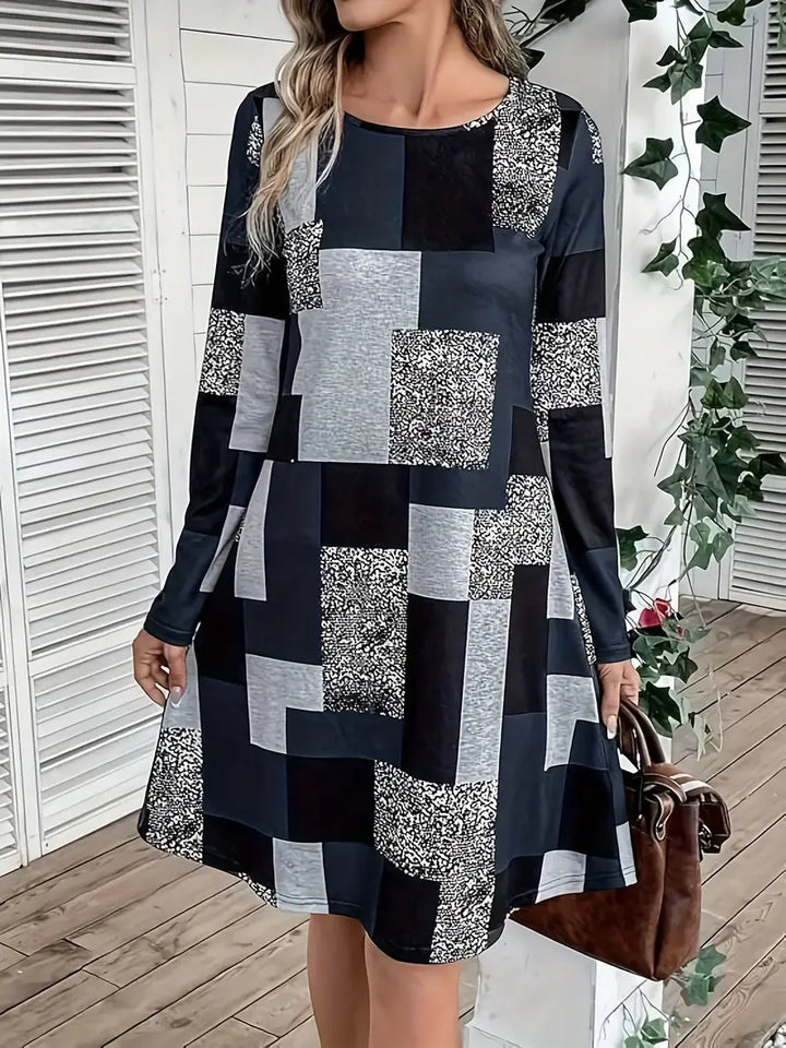 Agneta - Robe - Élégante - Noire / Matériau de haute qualité - Adaptée au quotidien pour femmes