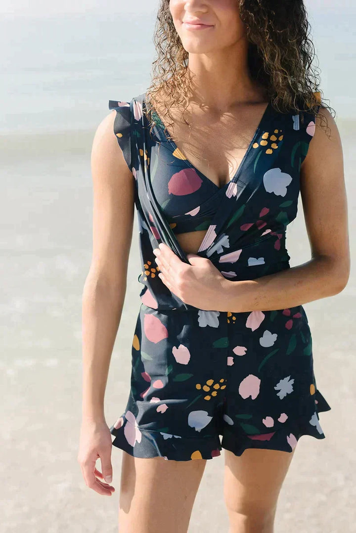 Iselin - Maillot de bain - Décontracté - Design polyvalent - Idéal pour l'été pour femmes