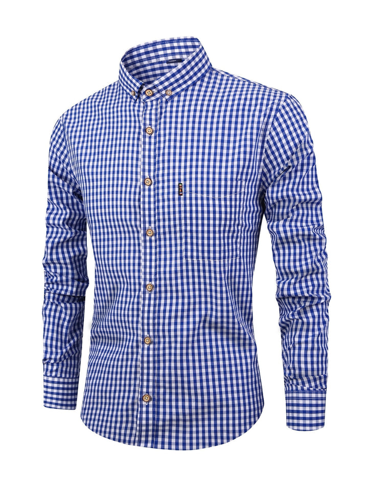 Bo - Camicia a quadri da uomo – Elegante e versatile
