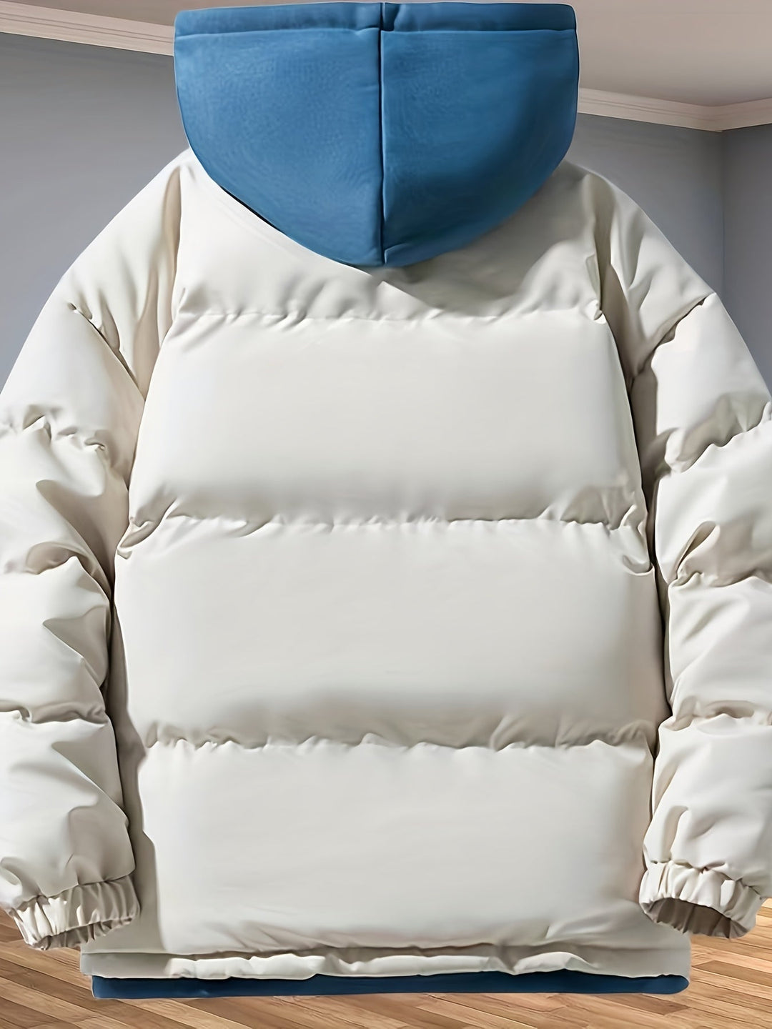 Veste d'hiver chaude épaissie mi-longue à fermeture éclair pour hommes | Parfaite pour les activités de plein air