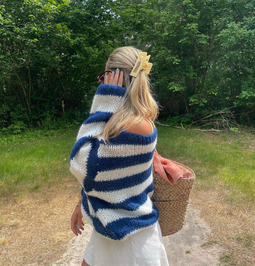 Alayna - Pull chic en maille douce