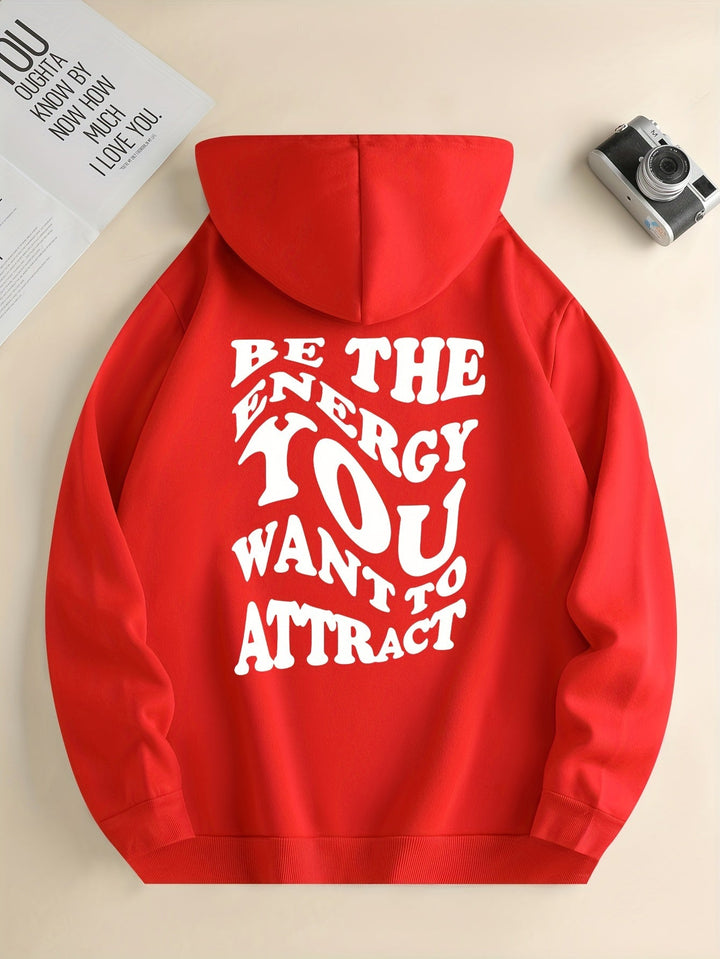 Eleganter Pullover-Hoodie mit Kapuze und Backprint für Women | Perfekt für den Alltag