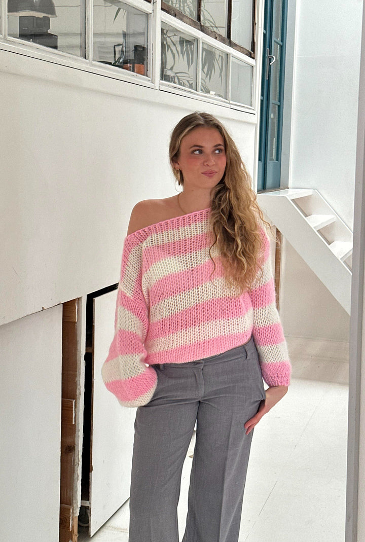 Alayna - Pull chic en maille douce