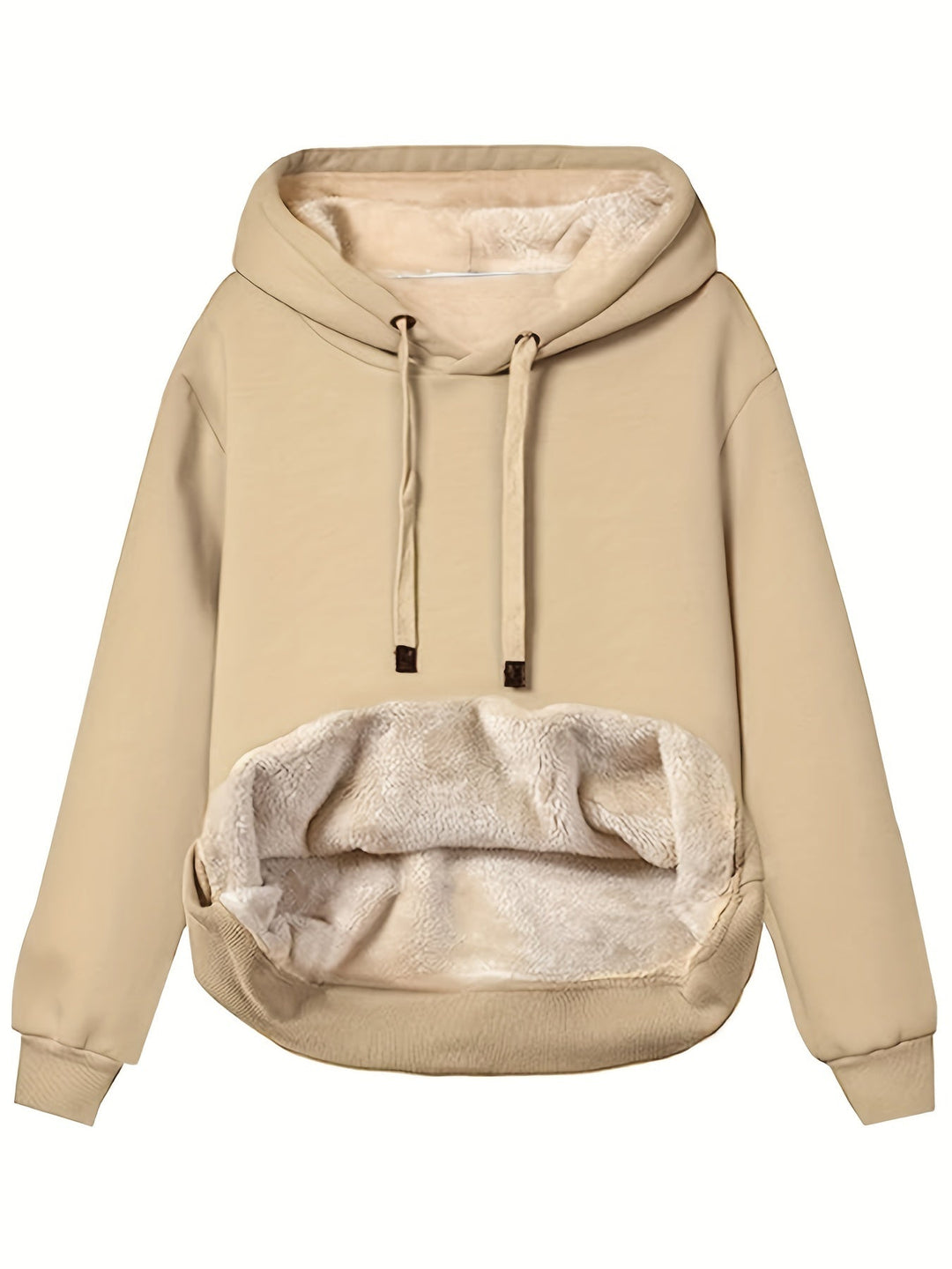 Sweat à capuche en polaire chaude avec capuche pour femmes | Parfait pour les activités de plein air