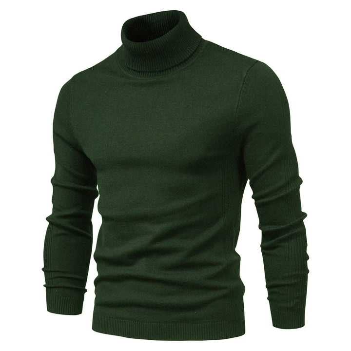 Sanford - Fashionable sweater with small turtleneck