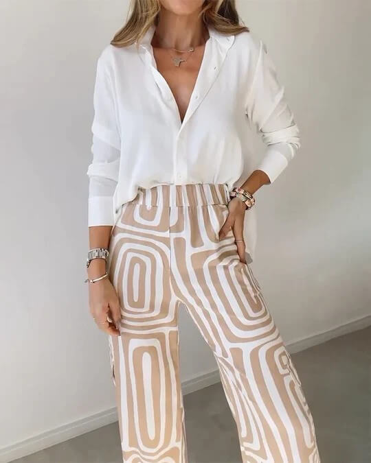Leichte Und Stilvolle Hose Für Jeden Anlass Für Frauen