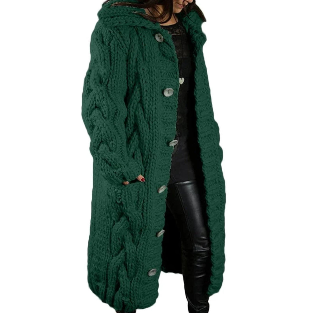 Cardigan oversize in maglia per donna | Perfetto per l'inverno