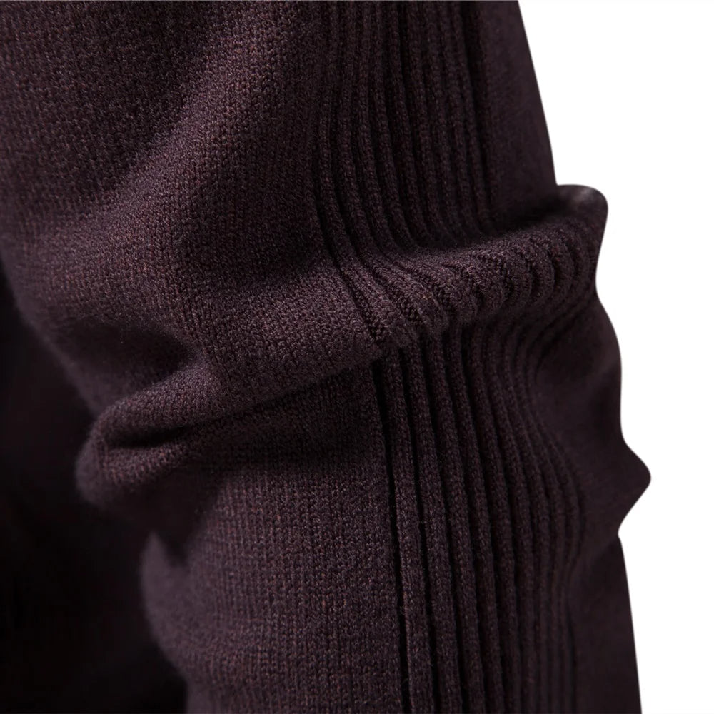 Sanford - Fashionable sweater with small turtleneck