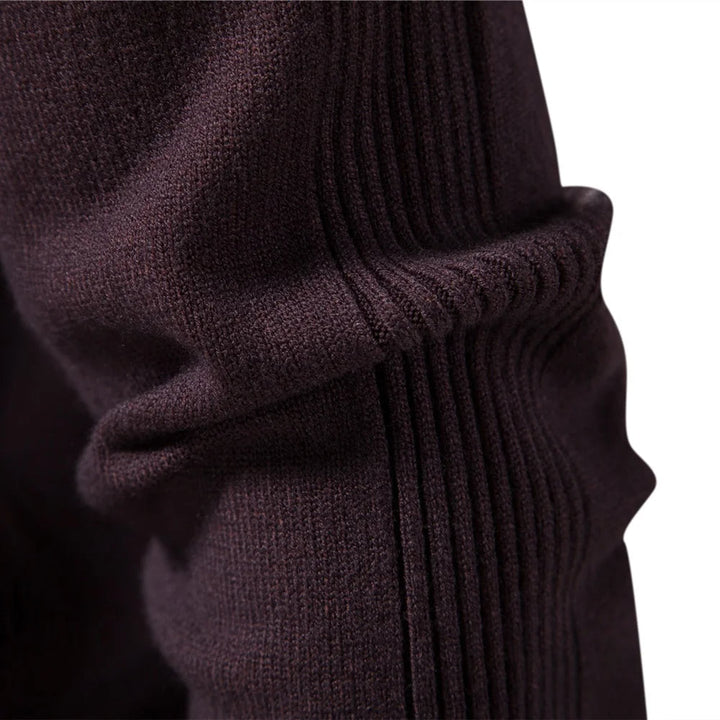 Sanford - Fashionable sweater with small turtleneck
