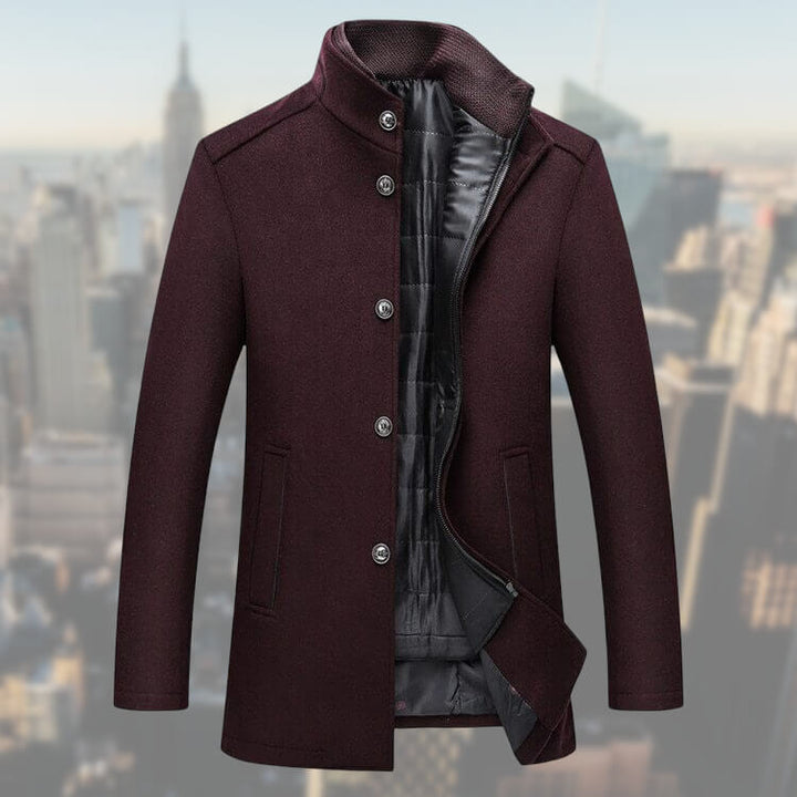 Emilio - Le manteau élégant et de haute qualité avec gilet