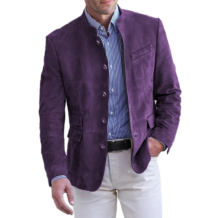 Duane - Veste classique à boutons pour hommes